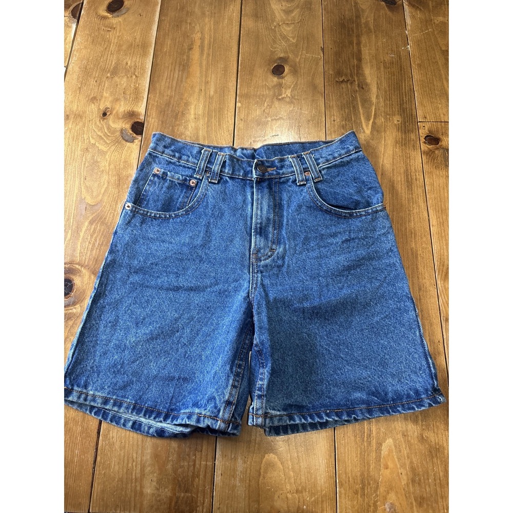 Jordache High-Waist Blue Denim Jean Shorts